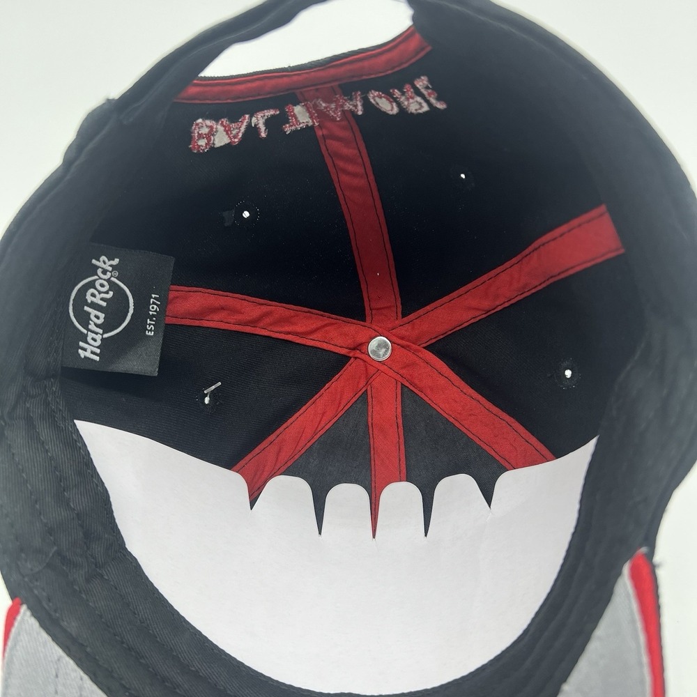 Hard Rock Cafe USA Baltimore Souvenir Baseball Hat NWT - Picture 6 of 6